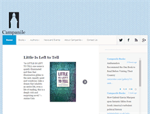 Tablet Screenshot of campanilebooks.com